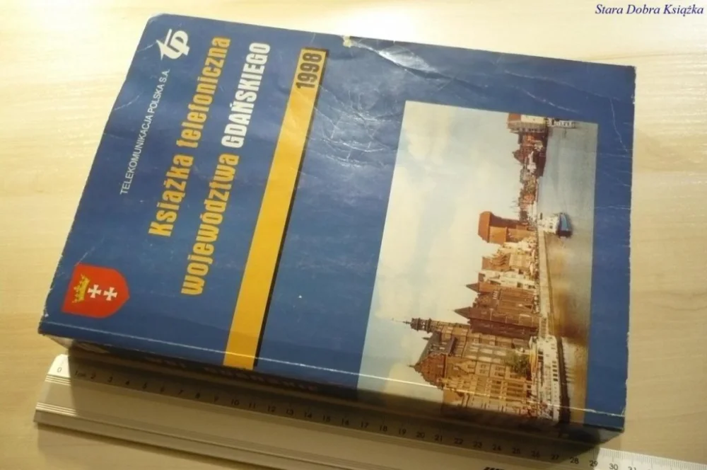 KSIĄŻKA TELEFONICZNA WOJEWÓDZTWA GDAŃSKIEGO 1998 Okazja