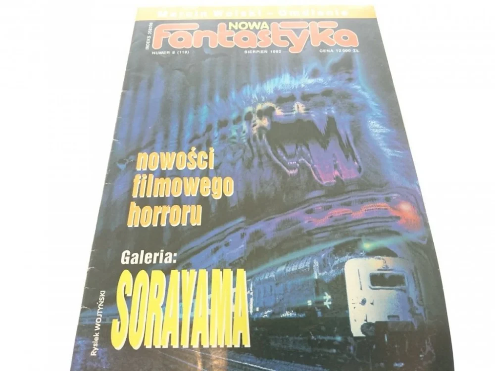 Wyprzedaż NOWA FANTASTYKA NUMER 8 (119) SIERPIEŃ 1992