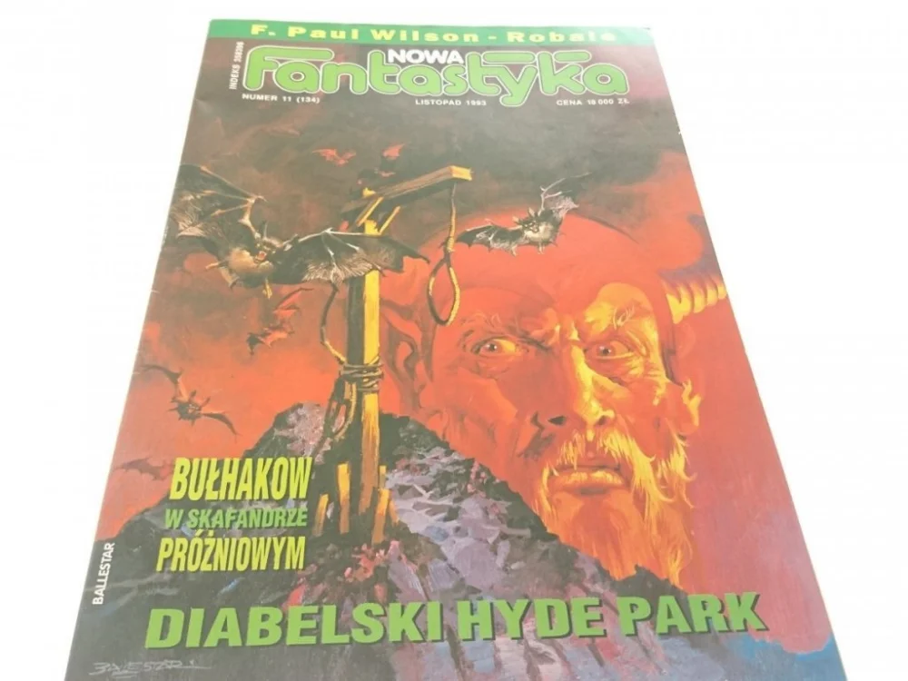 NOWA FANTASTYKA NUMER 11 (134) LISTOPAD 1993 Tylko do końca tygodnia