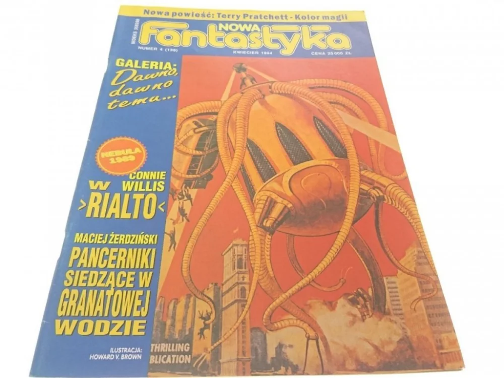 Premium NOWA FANTASTYKA NUMER 4 (139) KWIECIEŃ 1994