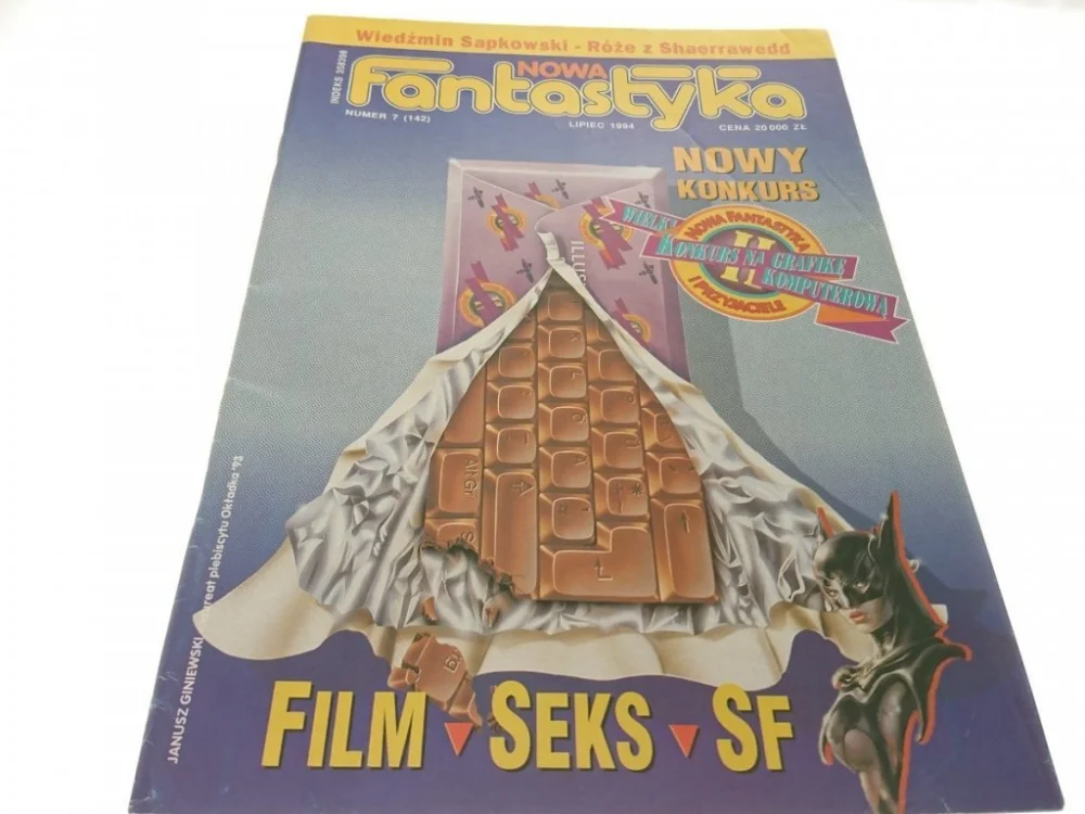 NOWA FANTASTYKA NUMER 7 (142) LIPIEC 1994 Nowość