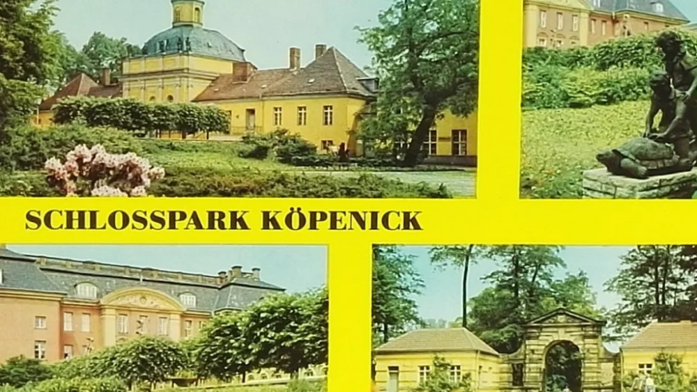 Ekspresowa dostawa SCHLOSSPARK KOPENICK. BERLIN - HAUPTSTADT DER DDR