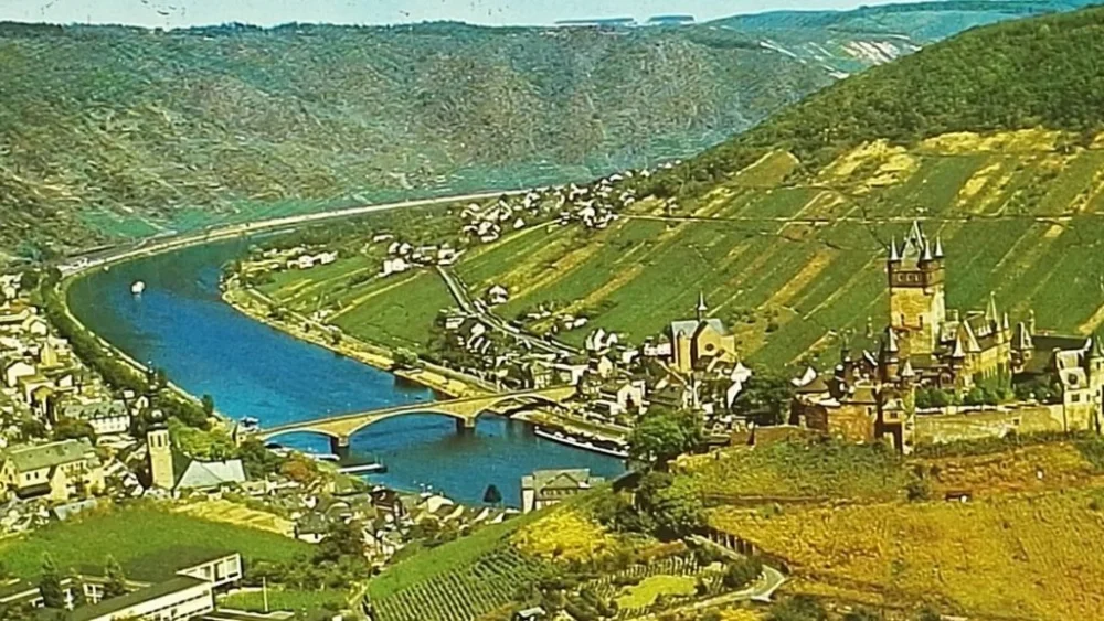 Łatwy zwrot COCHEM AN DER MOSEL MIT BURG