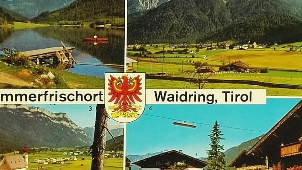Do wyczerpania zapasów SOMMERFRISCHORT. WAIDRING, TIROL