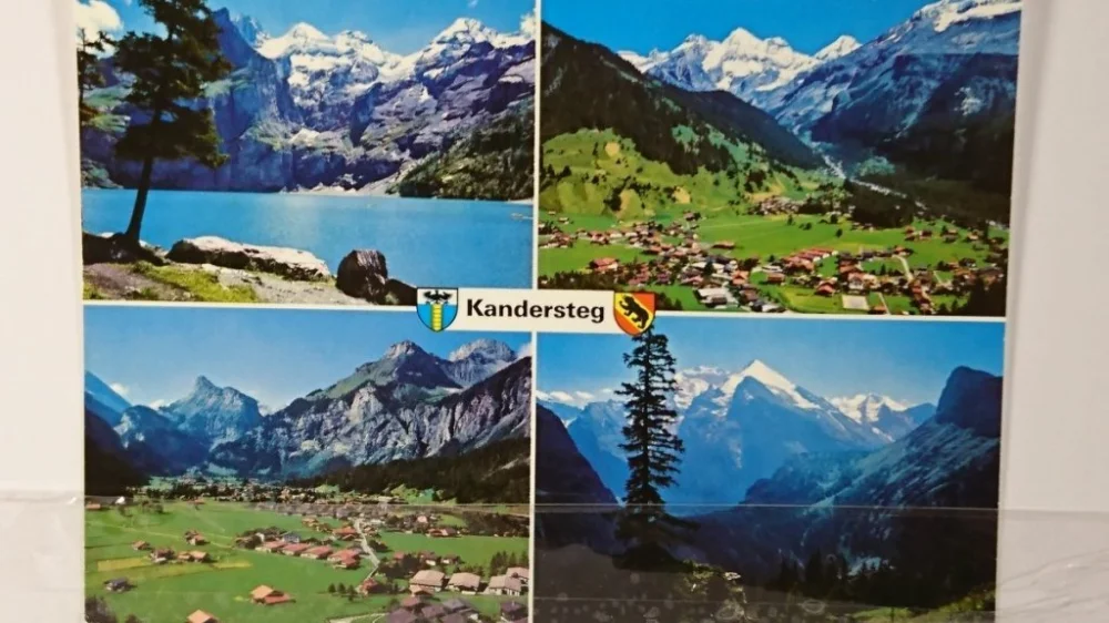Hit sprzedaży KANDERSTEG. OESCHINENSEE; BLUMLISALPL GELLIHORN
