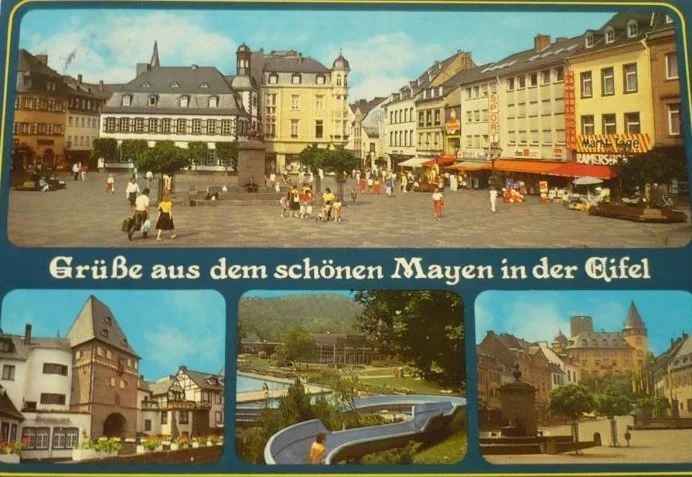 GRUSSE AUS DEM SCHONEN MAYEN IN DER EIFEL Okazja