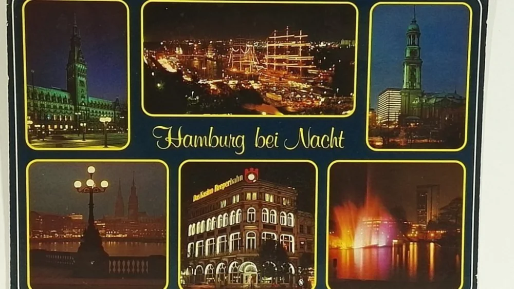 HAMBURG BEI NACHT Super okazja