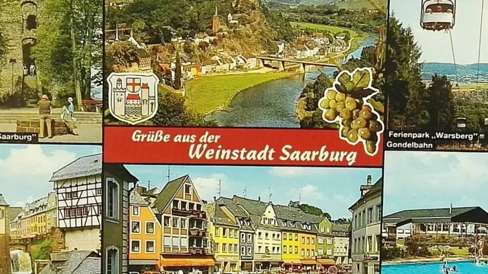 GRUSSE AUS DER WEINSTADT SAARBURG Bestseller