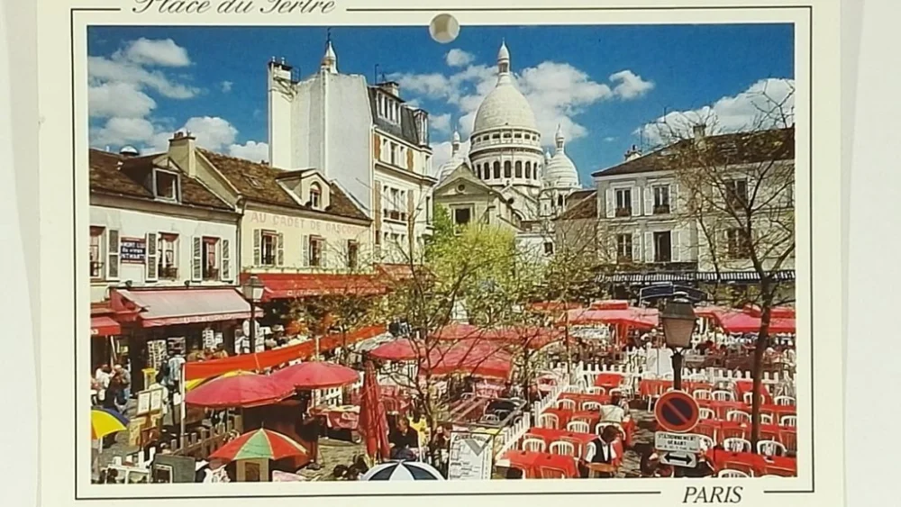 PARIS. PLACE DU TERTRE Ekspresowa dostawa