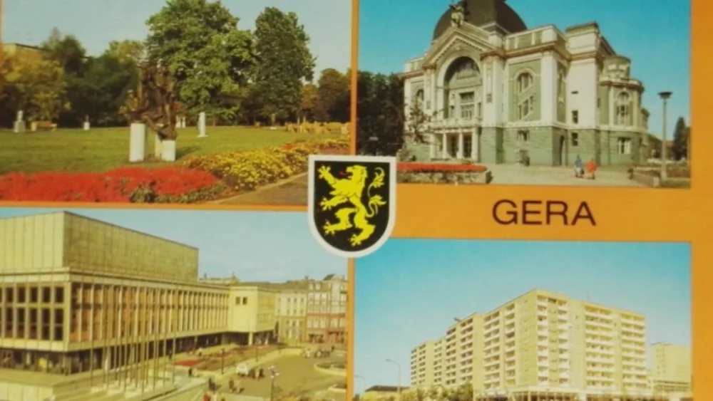 GERA. PARK DER OPFER DES FASCHISMUS Nowość
