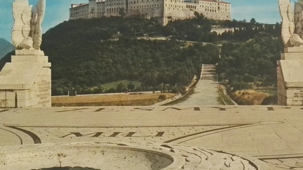 Ostatnia szansa CASSINO. ABBAZIA DI MONTE CASSINO DAL CIMITERO