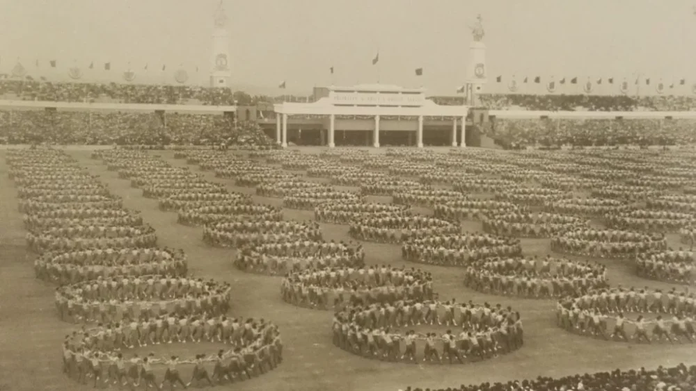 Taniej I. CELOSTATNI SPARTAKIADA 1955 V PRAZE #05