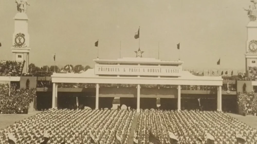 I. CELOSTATNI SPARTAKIADA 1955 V PRAZE #06 Nowość