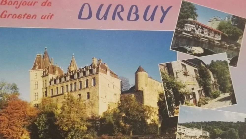 Premium BONJOUR DE GROETEN UIT DURBUY