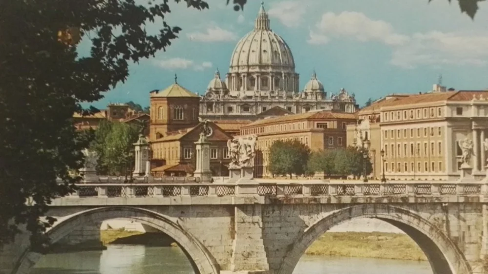 Ograniczona ilość ROMA. BASILICA DI S. PIETRO DAL LUNGOTEVERE