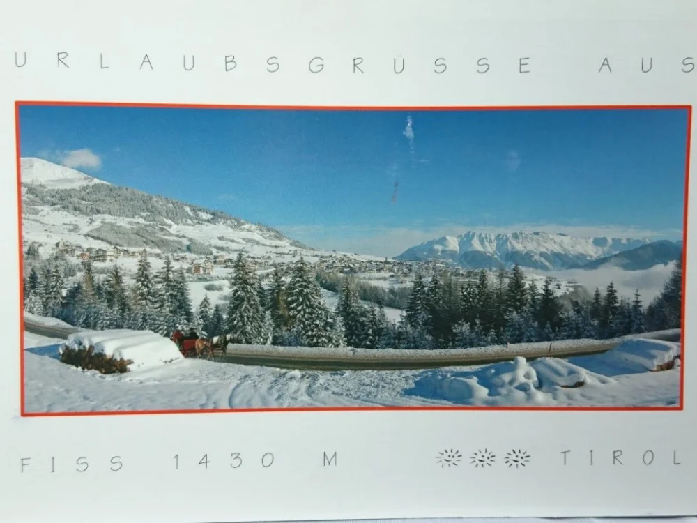 URLAUBSGRUSSE AUS FISS 1430 M. TIROL Nie przegap