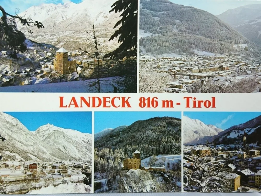 LANDECK 816 m - TIROL Łatwy zwrot