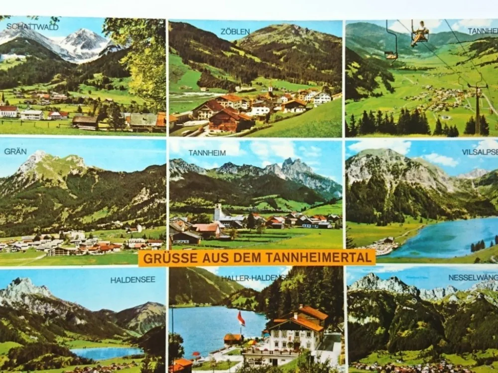 GRUSSE AUS DEM TANNHEIMARTAL Ekspresowa dostawa