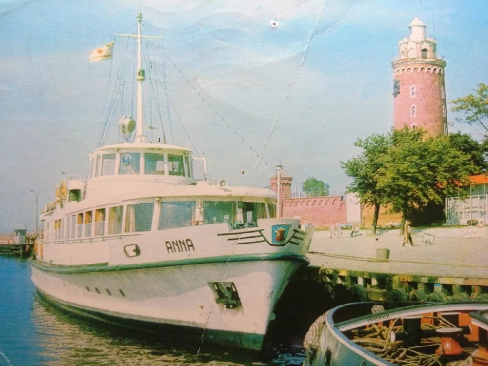 Darmowy zwrot KOŁOBRZEG. STATEK WYCIECZKOWY 'ANNA' FOT JABŁOŃSKI