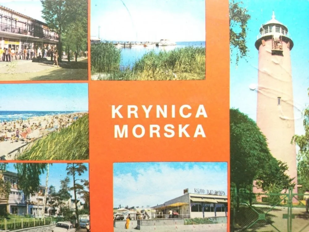 KRYNICA MORSKA. PAWILON HANDLOWY FOT. NIEŻYWIŃSKI Darmowy zwrot