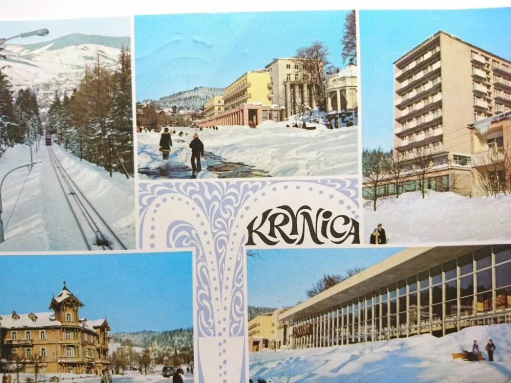 Ostatnia szansa KRYNICA. TRASA KOLEJKI NA GÓRĘ FOT. J. TYMIŃSKI