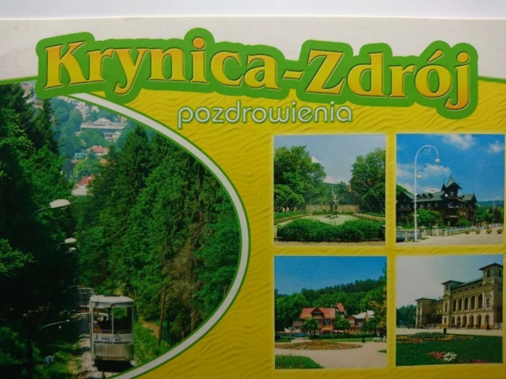 KRYNICA-ZDRÓJ. POZDROWIENIA Rabat