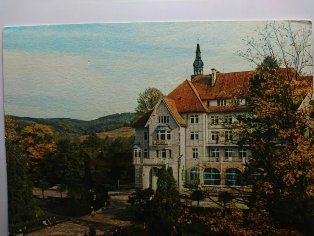 Popularny KUDOWA ZDRÓJ. SANATORIUM 'POLONIA' FOT. RACZKOWSKI