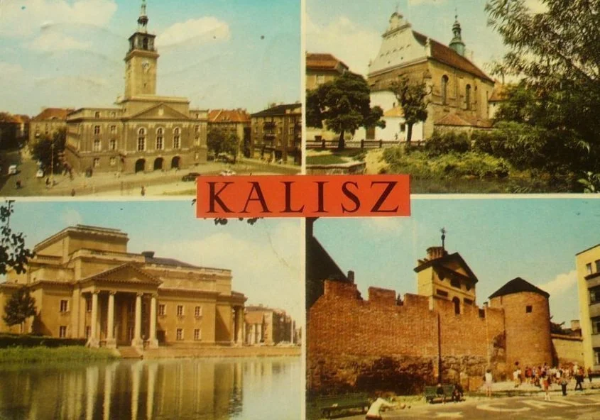 Nowy KALISZ. RATUSZ. WCZESNOGOTYCKI... FOT. JABŁOŃSKI