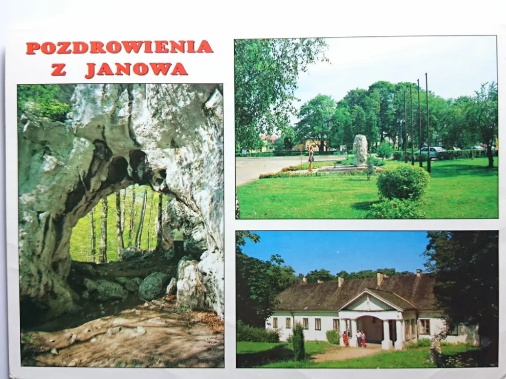 Kup online POZDROWIENIA Z JANOWA FRAGMENT RYNKU...FOT KMIOTEK