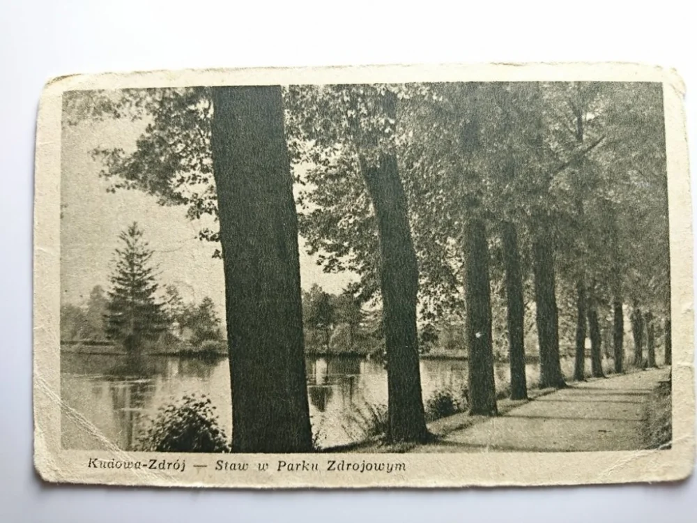 KUDOWA ZDRÓJ. STAW W PARKU ZDROJOWYM Premium