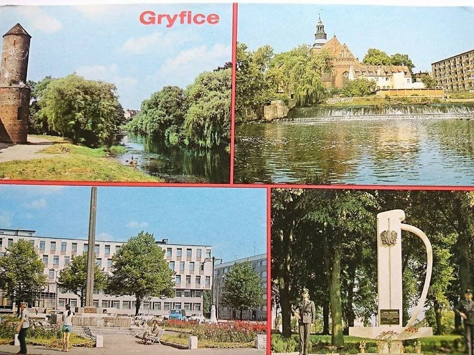 GRYFICE. NAD REGĄ; Z LEWEJ GOTYCKA... FOT SIUDECKI Szybka wysyłka