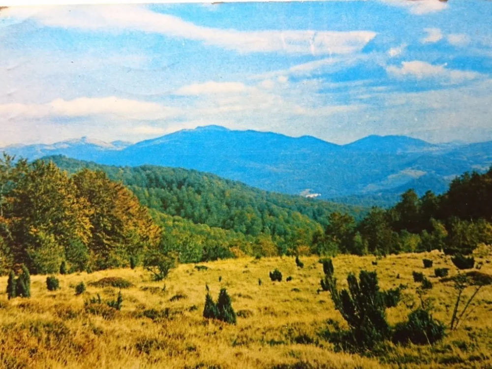 Szybka dostawa BIESZCZADY. WIDOK ZE STOKU POŁONINY FOT RACZKOWSKI