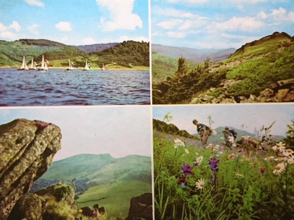 Darmowy zwrot BIESZCZADY. NA ZALEWIE SOLIŃSKIM... FOT. ŁAPIŃSKI