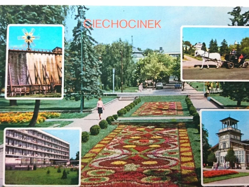 CIECHOCINEK. DYWAN KWIATOWY FOT. J. CHOJNACKI Nowy