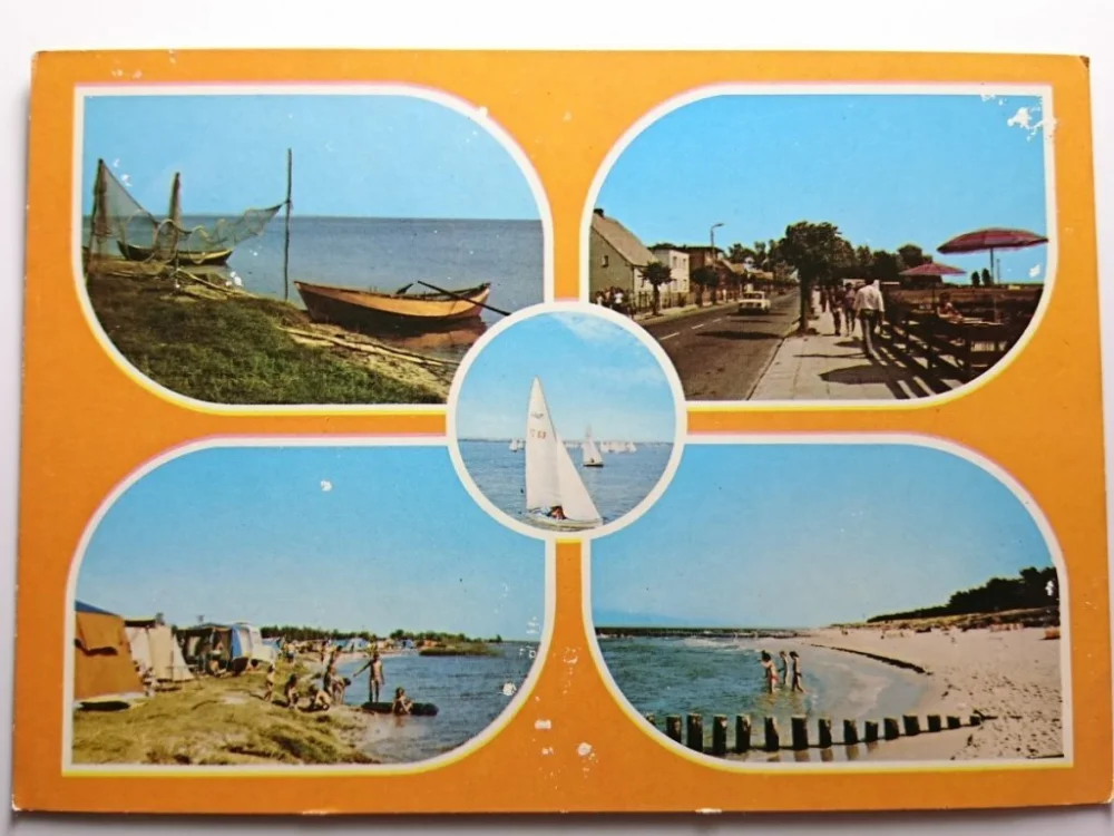 Łatwy zwrot CHAŁUPY. PRZYSTAŃ RYBACKA. FRAGMENT... FOT. BILSKA