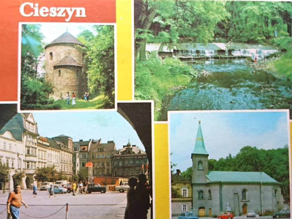 Premium CIESZYN. MIASTO POŁOŻONE NAD... FOT. CIESIELSKA