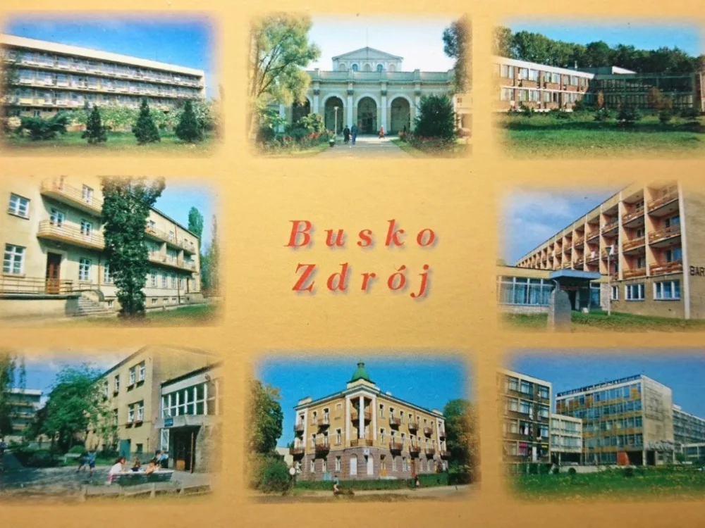 BUSKO ZDRÓJ. SANATORIUM 'NIDA' FOT. K. ŚLIWA Nowość