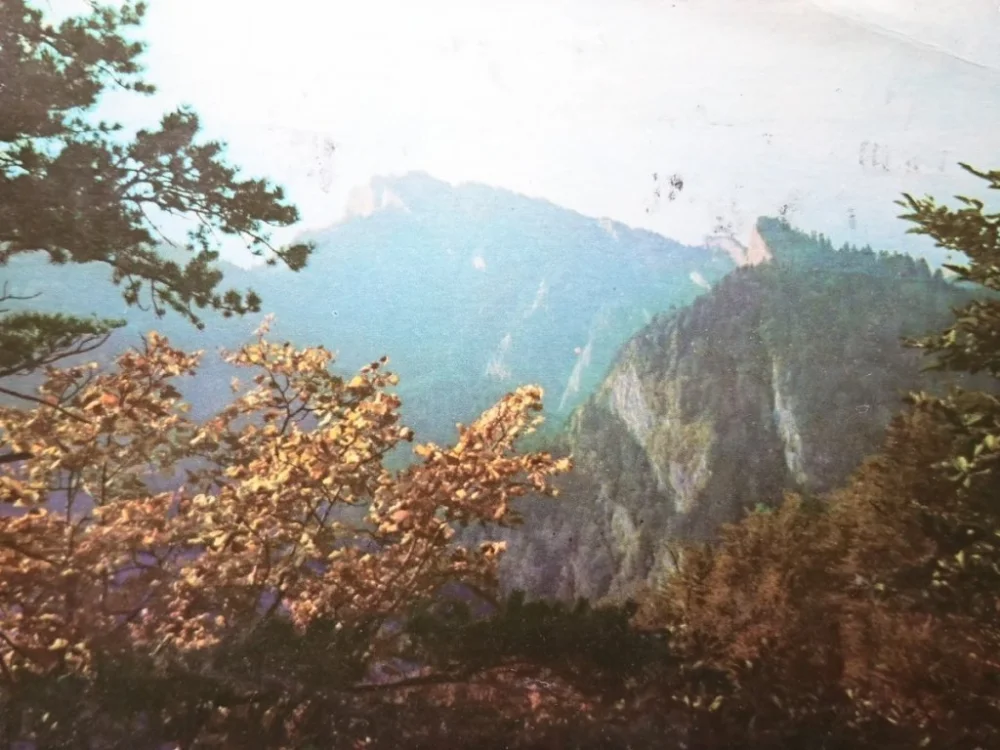Nowy PIENINY. WIDOK Z BYSTRZYKA NA... FOT. RACZKOWSKI