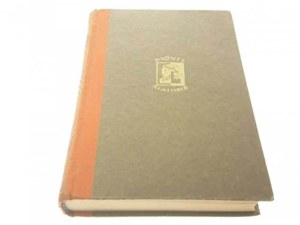 DIOVIS KLASSIKER 3 GUSTAV FREYTAG 1926 Nowy