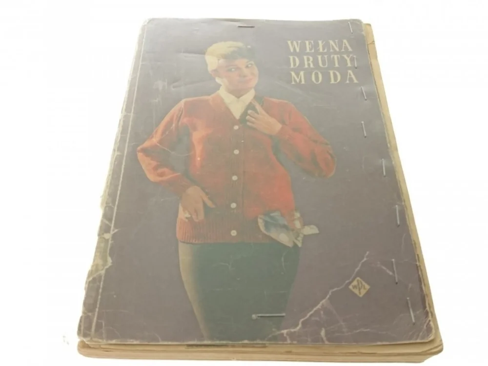 Premium WEŁNA DRUTY MODA - Red. Wanda Danysz 1958