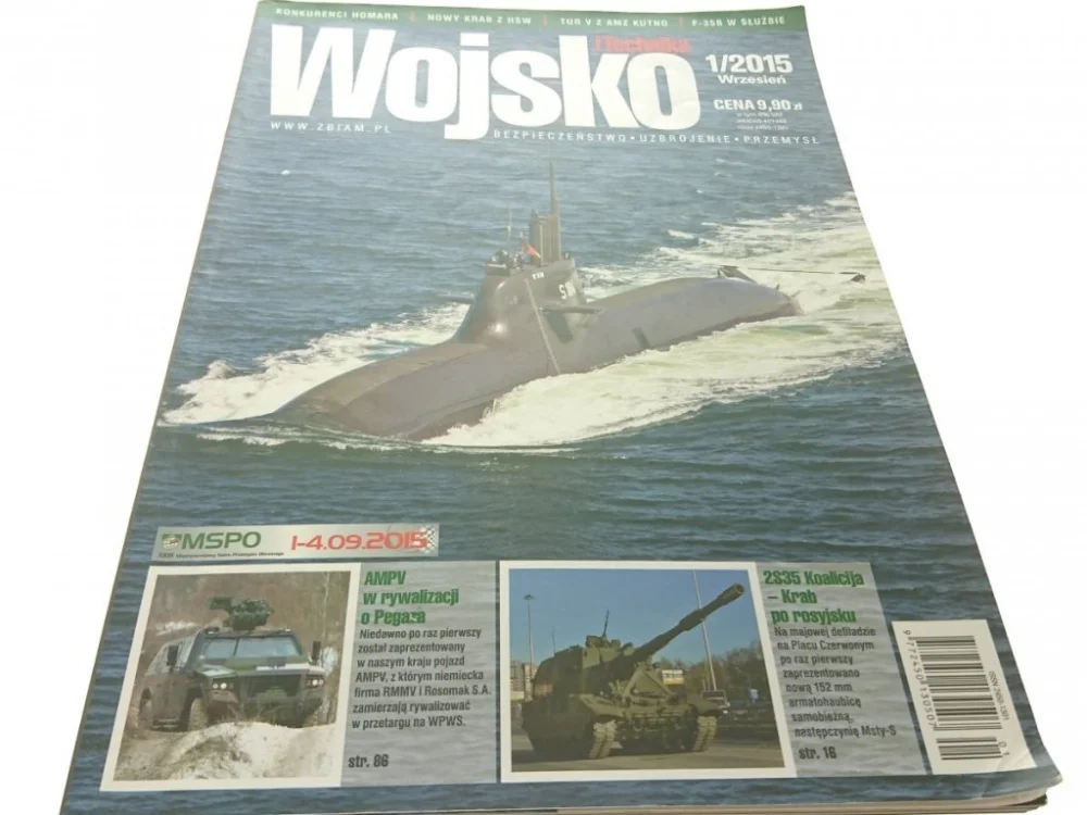 Sprawdź teraz WOJSKO I TECHNIKA 1/2015 WRZESIEŃ