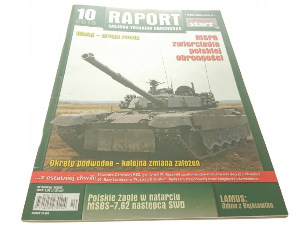 RAPORT WOJSKO TECHNIKA OBRONNOŚĆ 10 2015 Premium