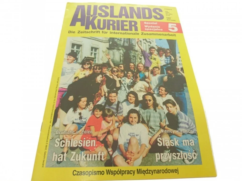 Zamów dziś AUSLANDS KURIER LIPIEC 1993 WYD. SPECJALNE 5