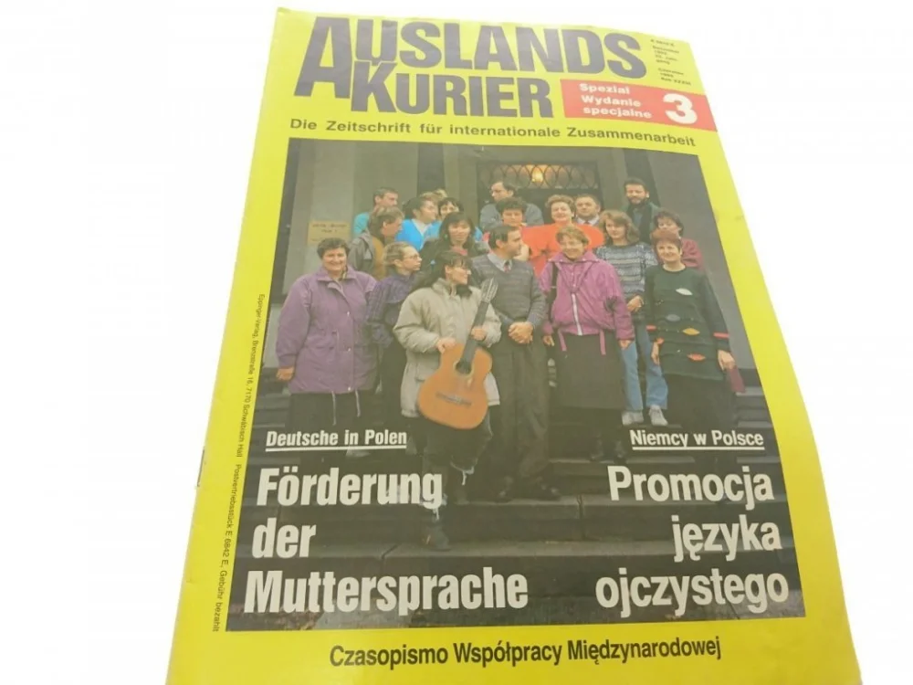 Dodaj do koszyka AUSLANDS KURIER CZERWIEC 1992 WYD. SPECJALNE 3