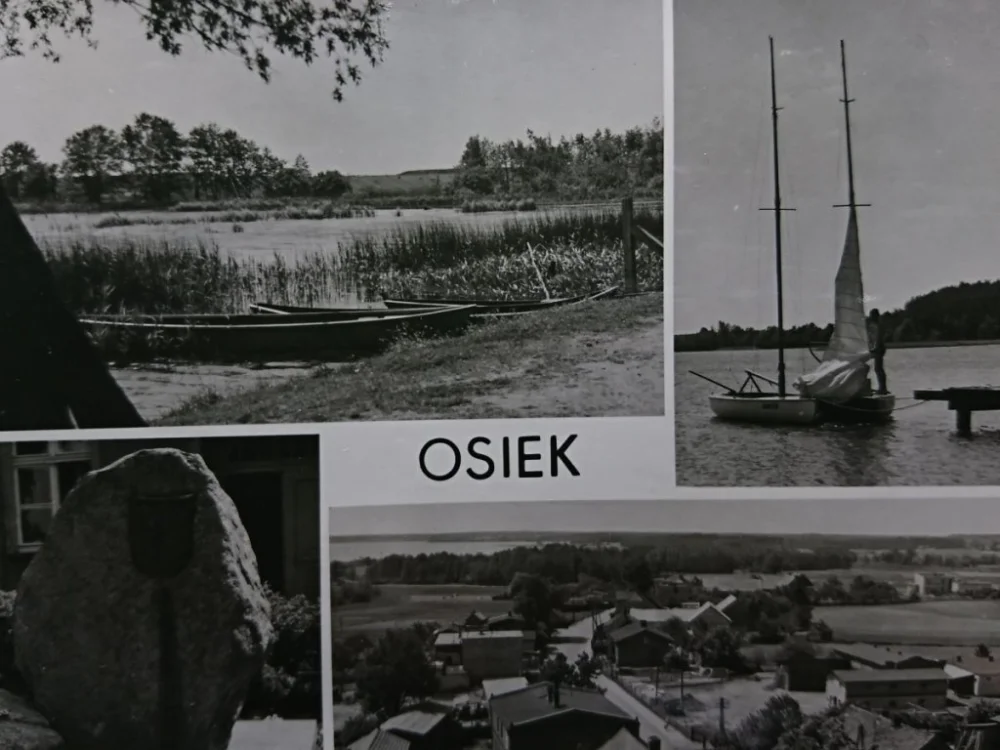 Bezpieczna płatność OSIEK. JEZIORO KAŁĘBIE - PRZYSTAŃ...FOT NIEDZIELKO