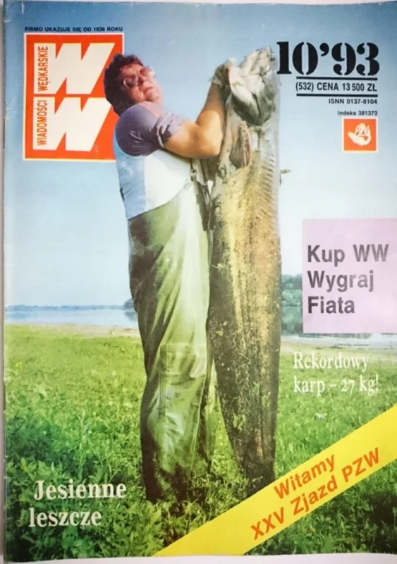 Nie przegap WIADOMOŚCI WĘDKARSKIE 10-1993