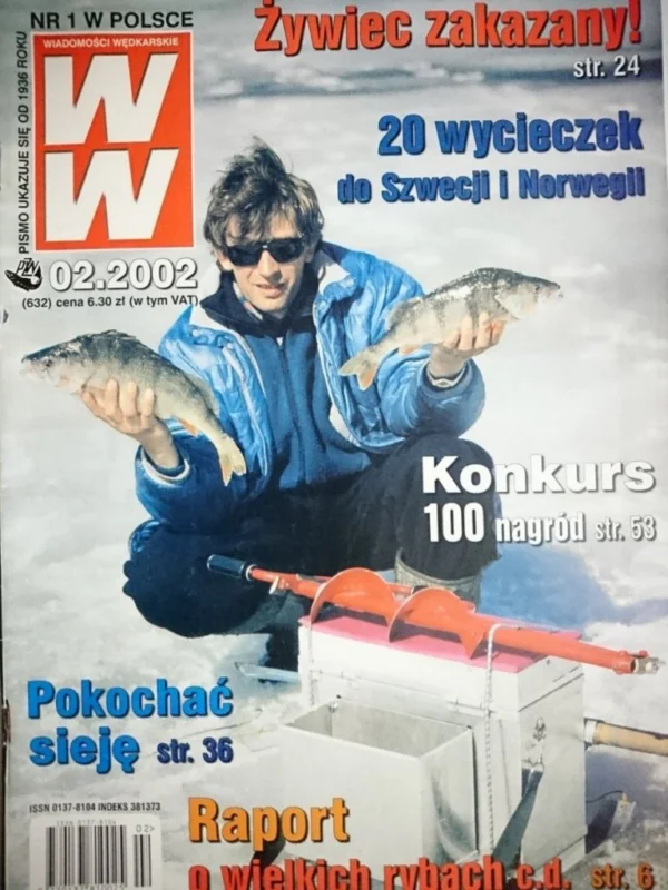 WIADOMOŚCI WĘDKARSKIE 2-2002 Wyprzedaż