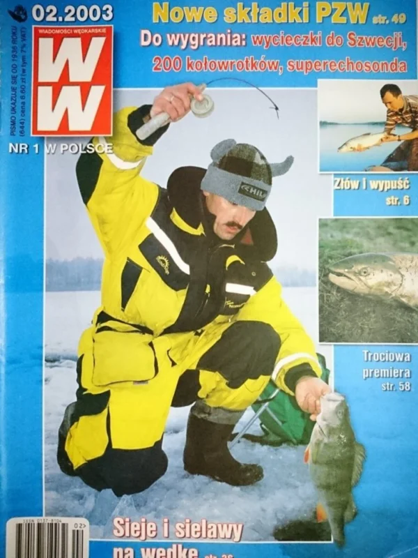 WIADOMOŚCI WĘDKARSKIE 2-2003 Nowość
