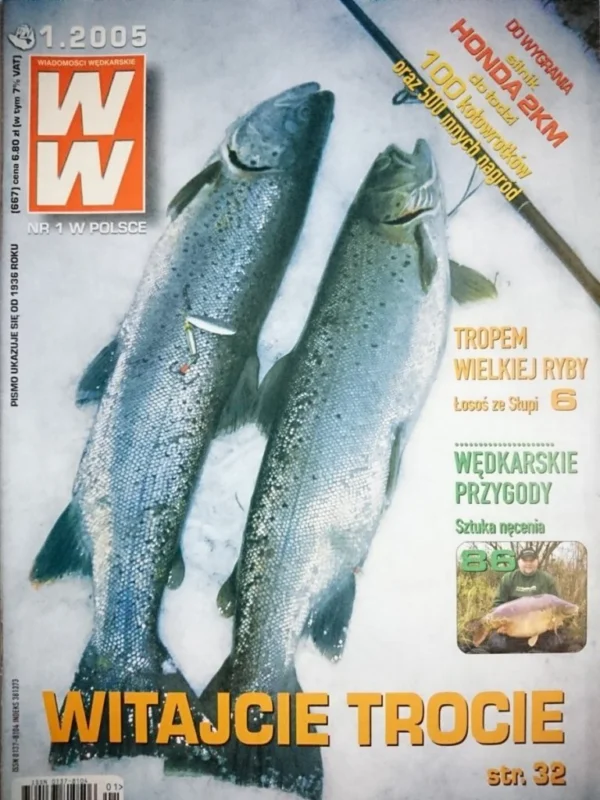 Ostatnie sztuki WIADOMOŚCI WĘDKARSKIE 1-2005