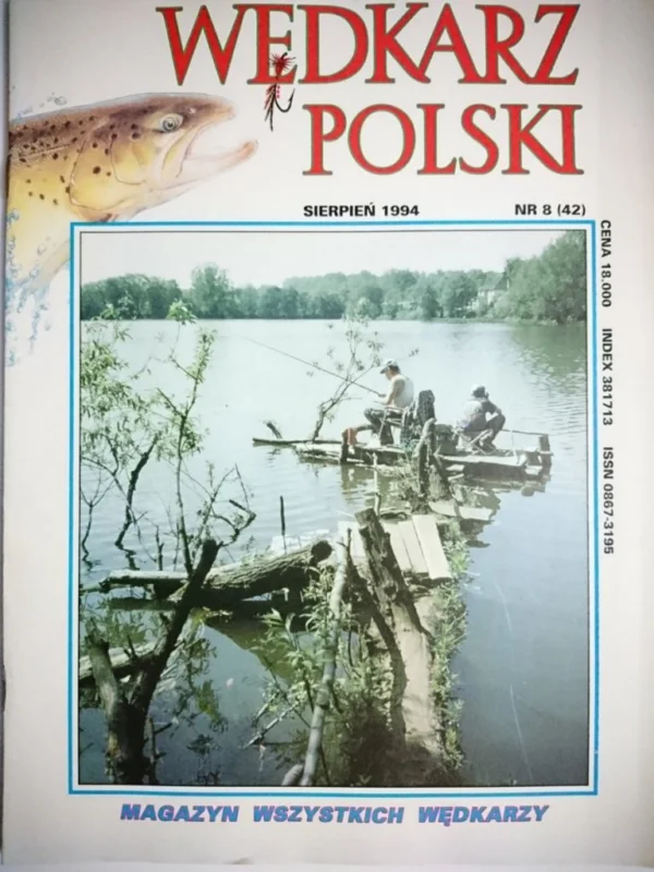 WĘDKARZ POLSKI 8-1994 Nowy